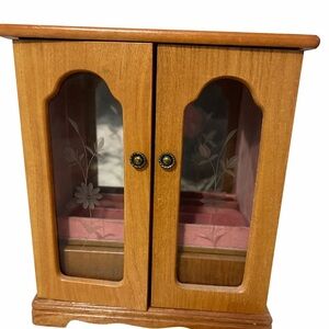 Vintage jewelry armoire